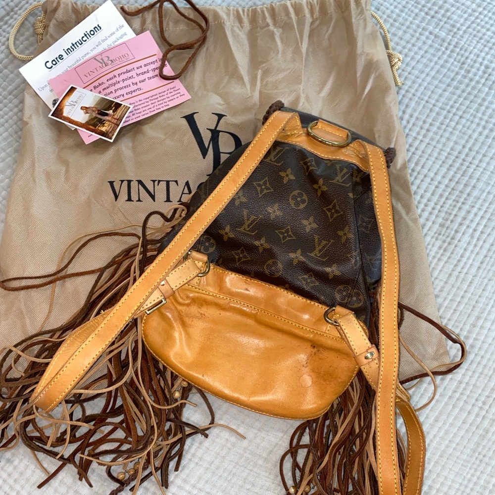 Vintage Boho Bags VBB Authentic Vintage Louis Vuitton Montsouris MM Backpack - Picture 2 of 6